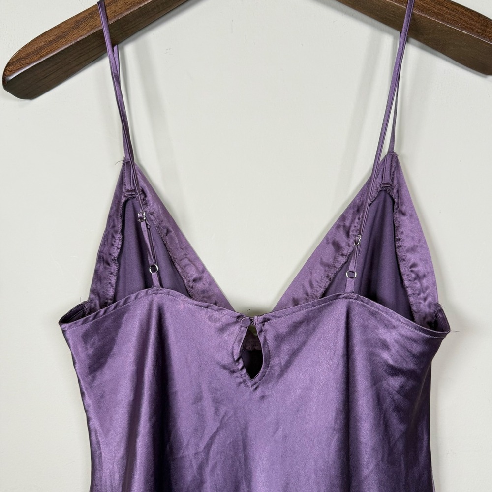 Victoria's Secret Purple Slip Dress Chemise Large - Picture 7 of 9